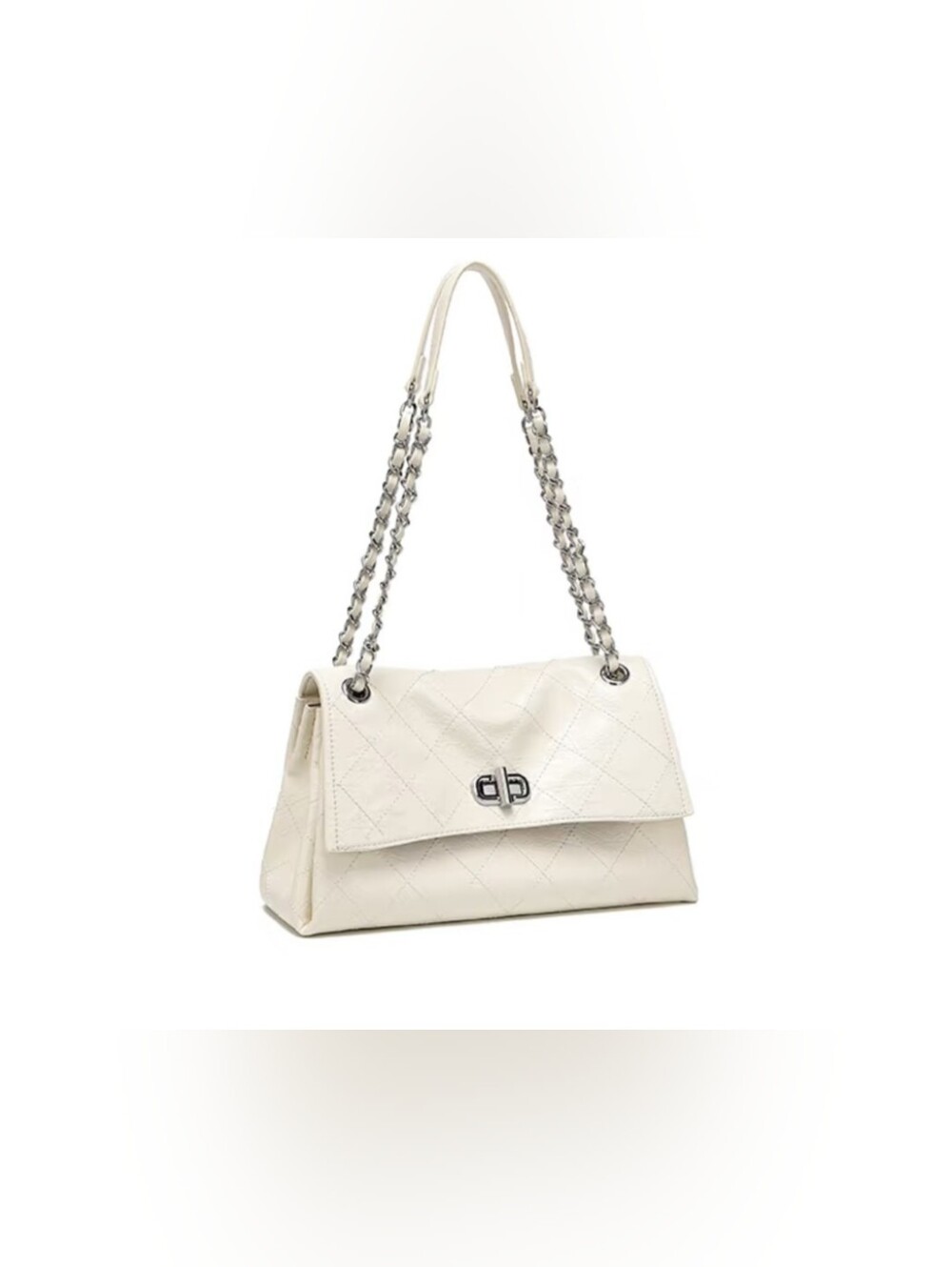 🖤🤍BQ 💯 Leather 🆕 Chain Bag with Charm - Picture 16 of 16